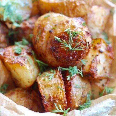 Spring potatoes with spices - SooFoodies